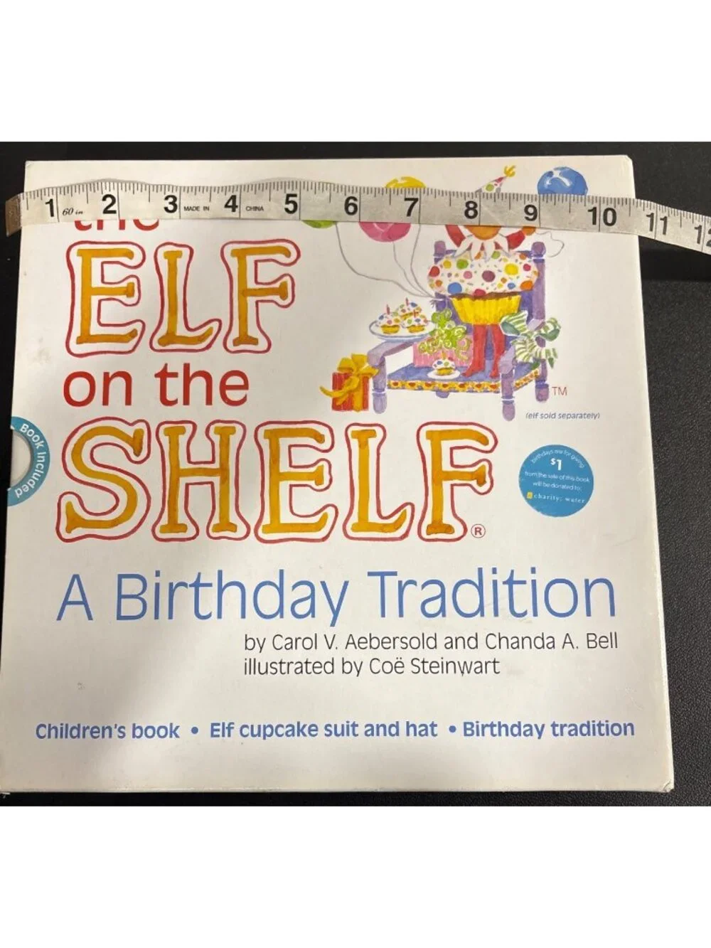 The Elf On The Shelf: A Birthday Tradition Gift Set - Book & Cupcake Costume - Picture 12 of 13